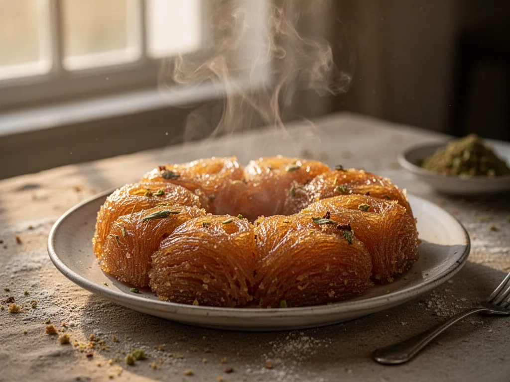 Assortiment de pâtisseries marocaines sucrées disposées sur un plateau de fête